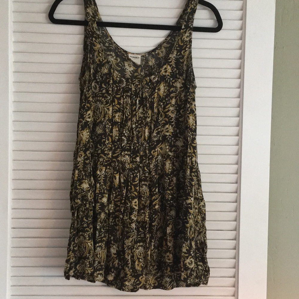 Free People tiered tank top. Sz Small
